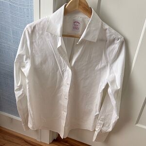 Brooks Brothers White Non-Iron Shirt